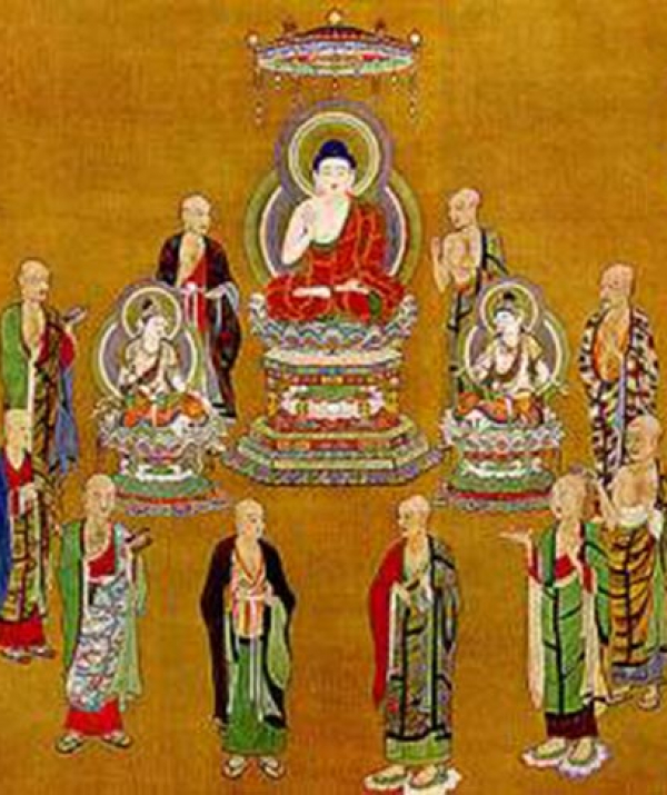 Văn học Phật giáo - Xưng tán Thập Đại Đệ tử Phật 
